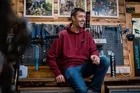 Mikina s kapucňou Peaty's Pubwear Summit Burgundy