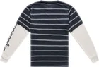 Pánsky dres s dlhým rukávom TLD Skyline Fakie Ride Tee Stripe Carbon