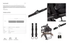Restrap Rack Strap popruhy na nosič, 55-75 cm