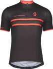 Pánsky dres Scott RC Team 20, krátky rukáv, Black/Fiery Red