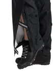 Vaude cyklistické nepremokavé nohavice Yaras Rain Zip III, dámske, black