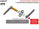 FSA kľuky MTB AFTERBURNER Modular DM 1x 32T