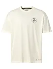 Vaude tričko s krátkym rukávom Cyclis Casual, pánske, offwhite