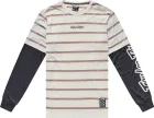 Pánsky dres s dlhým rukávom TLD Skyline Fakie Ride Tee Stripe Pumice