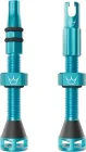 Bezdušové ventily Peaty's Holeshot Fast Flow 42 mm Turquoise