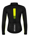 FORCE dámska bunda FROST softshell, čierno-fluo