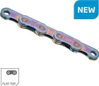 Reťaz KMC X-Flat Aurora Blue Waxed, 12/13 Speed