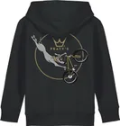 Detská mikina Peaty's Kidswear - Superdog / Black