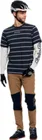 Pánsky dres s dlhým rukávom TLD Skyline Fakie Ride Tee Stripe Carbon