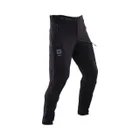 LEATT dlhé nohavice MTB Gravity 4.0, Ghost Black