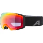Alpina lyžiarske okuliare FALERA MAG black matt Quatroflex red