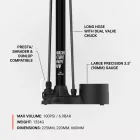Lezyne pumpa MACRO HV FLOOR DRIVE