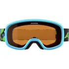 Alpina detské lyžiarske okuliare CARVY 3.0 blue matt