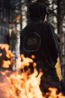 Mikina s kapucňou Peaty's Pubwear Trail Build Crew / Black