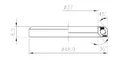 FSA ložisko hl. zloženia-IS-2-138 ACB 36°x45° 1-3/8 Dual S MR031-OD 48.9