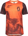 Pánsky dres Scott Trail Vertic, krátky rukáv, Orange Pumpkin/Maroon Red