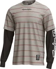 Pánsky dres s dlhým rukávom TLD Skyline Fakie Ride Tee Stripe Pumice