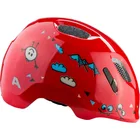 ALPINA cyklistická Junior prilba XIMO 2, red smile gloss
