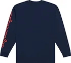 Tričko s dlhým rukávom TLD Signature Navy