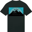 Tričko s krátkym rukávom Peaty's Pubwear Sunrise Black