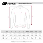Force bunda FROST softshell pánská, černo-fluo