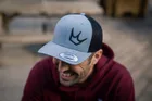 Šiltovka Peaty's Pubwear Trucker Cap Crown Grey / Black (PPW-CAP-CWN-GRY)