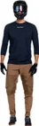 Pánsky dres s 3/4 rukávom TLD Ruckus Ride Tee Mono Carbon