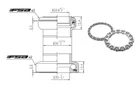 FSA hlavové zloženie The Pig 4mm alloy 1-1/8-OD 34