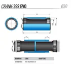 FSA stredové zloženie - kľúk BB392EVO na PF92 41mm EL247