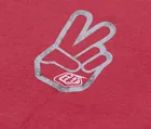 Tričko s krátkym rukávom TLD Peace Out Fuchsia