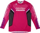 Dres s dlhým rukávom TLD Sprint Ultra Troy Lee Designs X SRAM Radioscape Fuschia