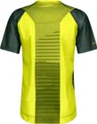 Pánsky dres Scott Trail Vertic Zip, krátky rukáv, Smoked Green/Sulphur Yellow