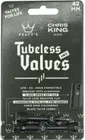 Bezdušové ventily Peaty's X Chris King (MK2) Black 42 mm