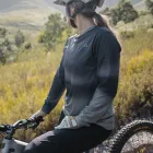 LEATT dres dlhý rukáv MTB Trail 3.0 Women, Ghost Black