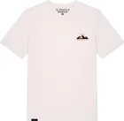 Tričko s krátkym rukávom Peaty's Pubwear Sunset Vintage White