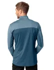 Vaude fleecový pulóver Livigno Halfzip II, pánsky, blue gray