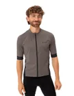 Vaude cyklistický dres Kuro FZ, pánsky, bledo-hnedá (coconut)