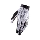 LEATT rukavice MTB 1.0 GripR, Trails White