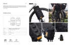 Restrap Fork Bag taška na vidlicu, 5 l, čierna