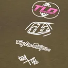 Detský dres s krátkym rukávom TLD Skyline Ride Tee Worldwide Caper