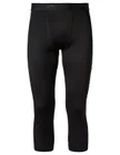 Vaude termo spodky Monviso Wool 3/4, pánske, black