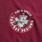 Tričko s dlhým rukávom TLD Carb Club Sangria