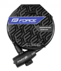 FORCE zámok STRONG špirálový s držiakom 180cm/12mm, čierny