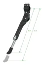 FORCE stojan E-BIKE 26-28" Al zadný, čierny