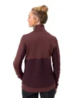 Vaude mikina Skomer Wool Fleece, dámska, dark cherry