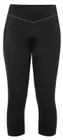 Vaude cyklistické nohavice Active 3/4, dámske, black uni