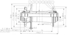 Novatec D791SB-15, predný náboj, 28 dier, 15x100, OEM