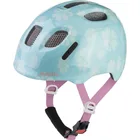 ALPINA cyklistická Junior prilba XIMO 2, aqua rose flower gloss