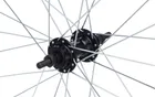Koleso Z 406x20, čierne, V-brake, voľnobežka 6/7 sp, 28H, maticové