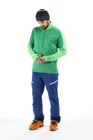 Vaude fleecový pulóver Livigno Halfzip II, pánsky, blue gray